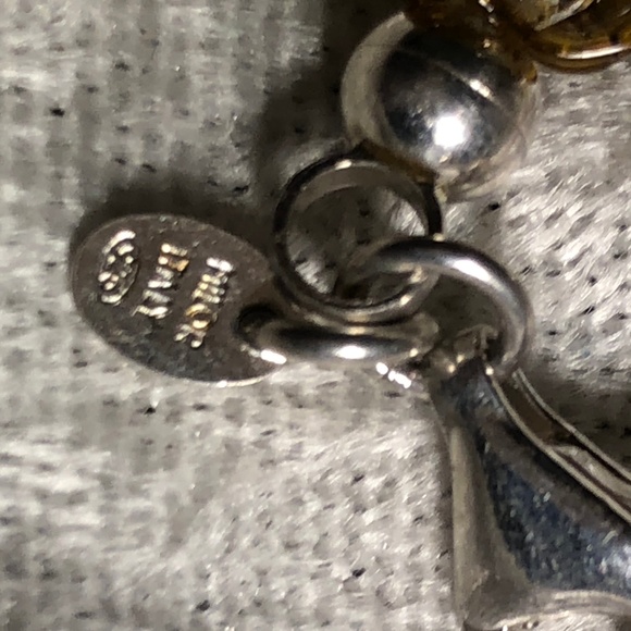 ARTE D`ARGENTO STERLING  24" MURANO GLASS NECKLACE - Picture 5 of 5